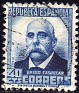 Spain 1932 Characters 40 CTS Blue Edifil 670. españa 1932 670. Uploaded by susofe